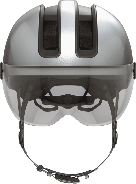 ABUS HUD-Y ACE Helm gleam silver