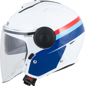 Caberg Soho Zephyr weiß/blau/rot