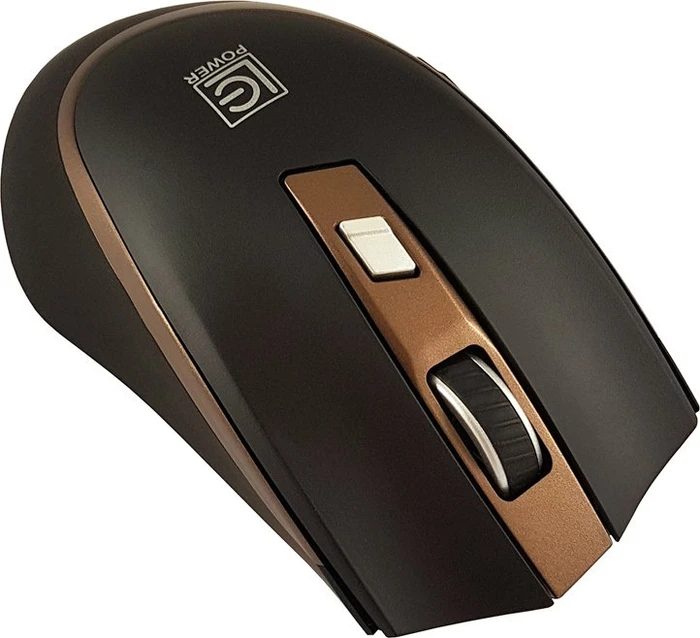 LC-Power m719BW Funkmaus schwarz/bronze, USB