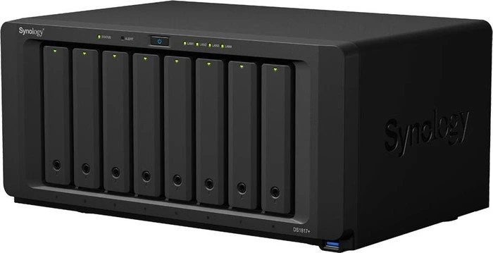 Synology DiskStation DS1817+ 30TB, 2GB RAM, 4x RJ-45 1000Base-T, 4x USB-A 3.0