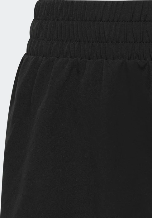 adidas Essentials Aeroready 3-Streifen Trainingshose kurz schwarz/weiß (Junior)