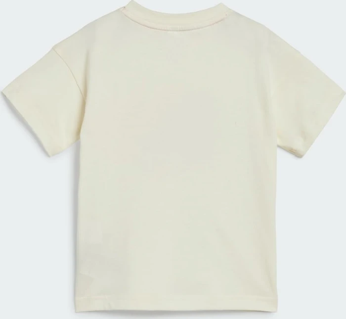 adidas Essentials Allover Print T-Shirt Set ivory/bright red (Junior)
