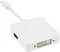 InLine Mini Displayport [Stecker] auf HDMI/DVI [Buchse] Adapter weiß Vorschaubild