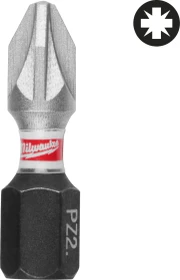 Milwaukee Shockwave Pozidriv Bit 1/4", PZ2x90mm, 1 Stück
