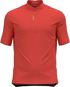 Odlo The Essential Half Zip Trikot kurzarm firelight (Herren)