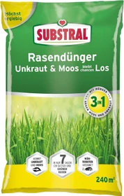 Evergreen Garden Care Substral Rasendünger Unkraut & Moos bleibt chancenLOS, 4kg