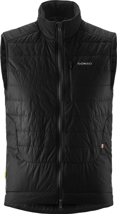Gonso Taccone Primaloft Fahrradweste schwarz (Herren)