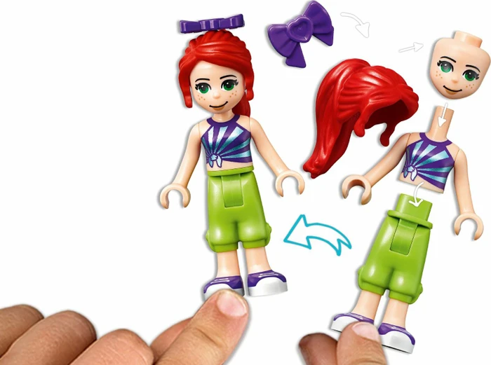 LEGO Friends - Schaukel mit Looping im Vergnügungspark