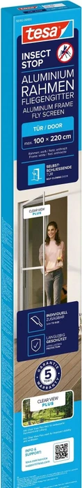 tesa Insect Stop ALU Comfort Fliegengittertür 120x240cm anthrazit