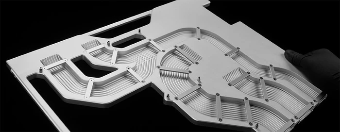EK Water Blocks EK-Quantum Torsion A60 Silver Limited Edition, silber, Glasfenster