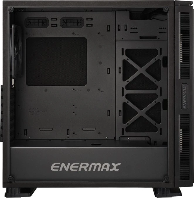 Enermax Equilence schwarz, Glasfenster, inkl. Lüfter, schallgedämmt