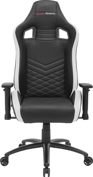 Mars Gaming MGCXNEO Premium Gamingstuhl, schwarz/weiß