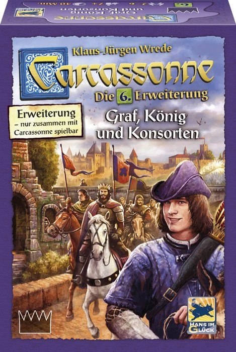 Carcassonne - Graf, König und Konsorten 2017 (Erweiterung)