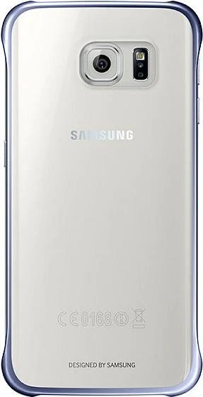 Samsung Clear Cover für Galaxy S6 Edge schwarz