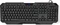 Nedis Gaming Tastatur, LEDs RGB, schwarz, USB, DE Vorschaubild