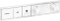 Hansgrohe RainSelect Thermostat Unterputz für 2 Verbraucher mattweiß Vorschaubild