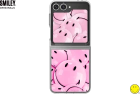 Samsung Slash B Slash Smiley Pink Flipsuit Card