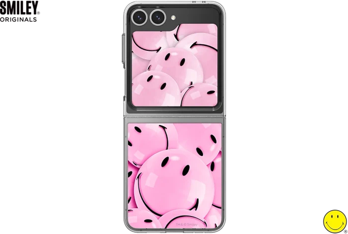 Samsung Slash B Slash Smiley Pink Flipsuit Card