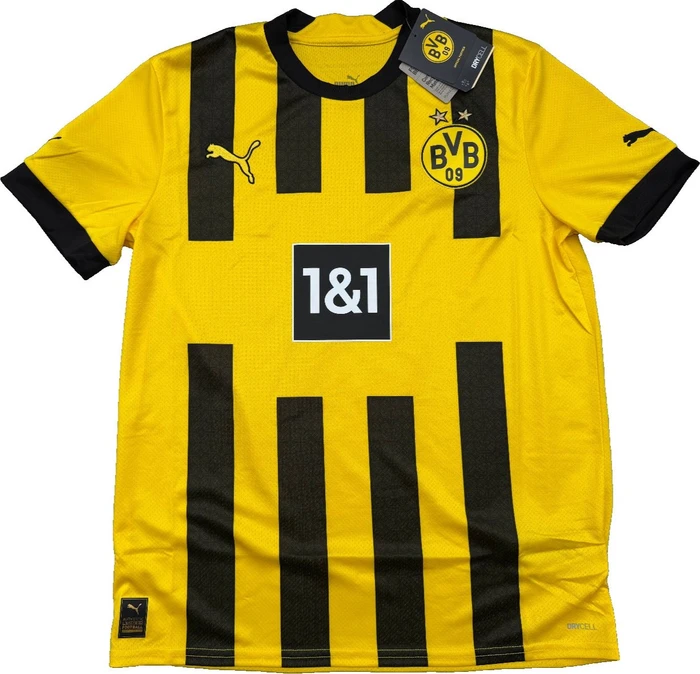 Puma BVB Borussia Dortmund Replica 2021/2022 Heimtrikot kurzarm (Junior)