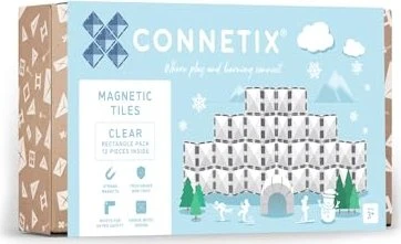 Connetix 12 Clear Rectangle Pack