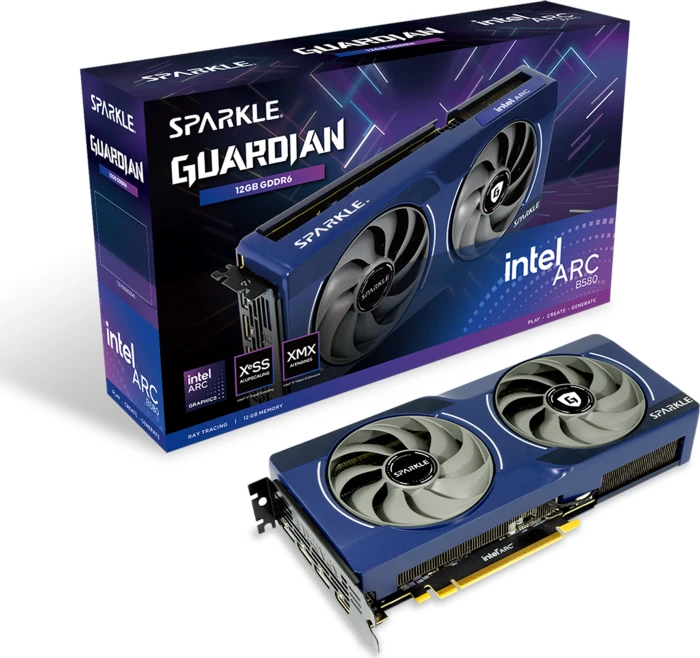 Sparkle Arc B580 GUARDIAN, SB580G-12G, 12GB GDDR6, HDMI, 3x DP
