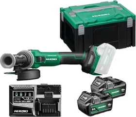 Hikoki G1813DVEWQZ Akku-Winkelschleifer inkl. Koffer + 2 Akkus 5.0Ah
