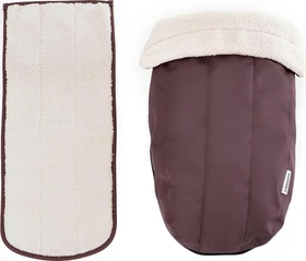 Croozer Kraams Fahrradanhänger Winter Set blossom red