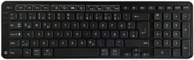Contour Design Balance Keyboard BK Wireless, schwarz, USB, DE (102100)