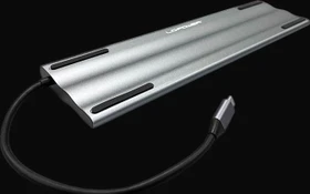 LC-Power USB-C 8-in-1 Multiport Hub, USB-C 3.0 [Stecker] (LC-HUB-C-MULTI-8)