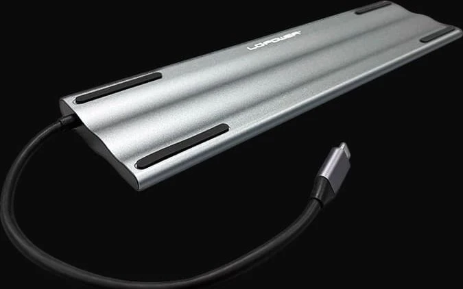 LC-Power USB-C 8-in-1 Multiport Hub, USB-C 3.0 [Stecker]