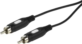 Vivanco 1x Cinch Stecker/1x Cinch Stecker, 2.5m (46022)