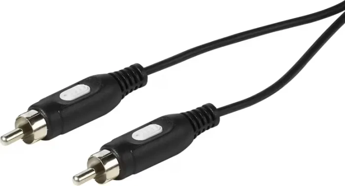 Vivanco 1x Cinch Stecker/1x Cinch Stecker, 2.5m