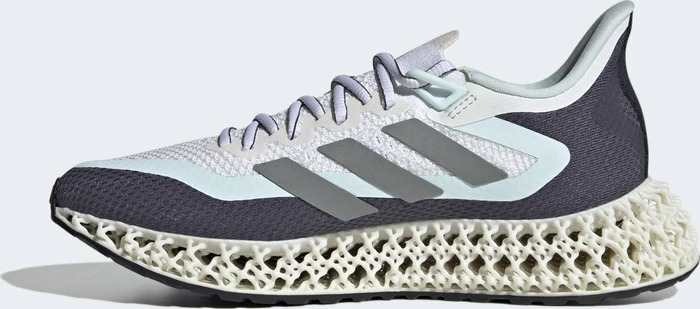 adidas 4DFWD 2 cloud white/silver metallic/almost blue (Damen)