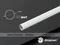 Bitspower Messing Hardtube 14mm, weiß, Deluxe White Vorschaubild