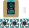 Iceberg Thermal IceGALE, Teal, 120mm, 3er-Pack Vorschaubild
