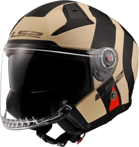 LS2 OF603 Infinity II Special matt beige/schwarz