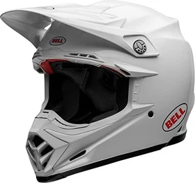 Bell Moto-9S Flex Solid weiß