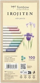 Tombow Irojiten Volumen 8 Buntstift 10 Farben, Kartonetui, 10er-Set