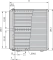 nVent Schroff PropacPRO 19" Desktop-Gehäuse 6HE, ungeschirmt, 84TE, IP20, 446mm tief Vorschaubild