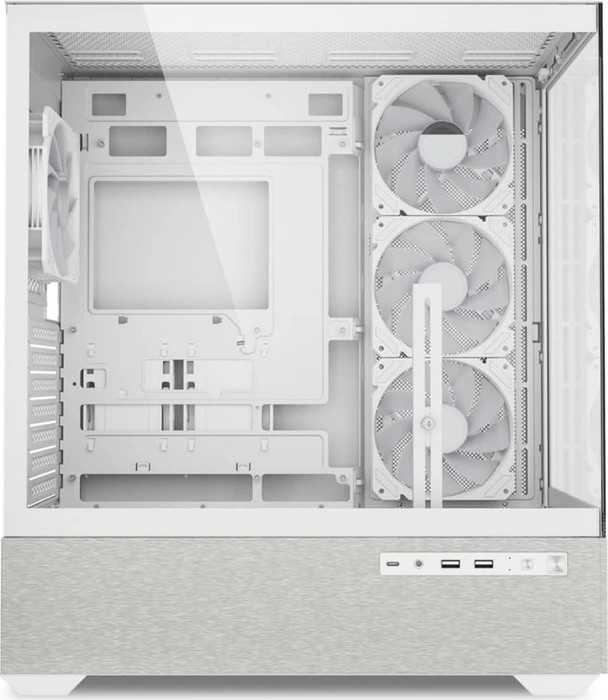 Sharkoon AK7 ARGB White, Glasfenster