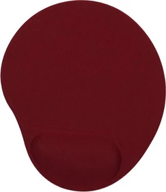 Powerton ERGO PALMA Mauspad mit Handauflage, 255x220mm, rot