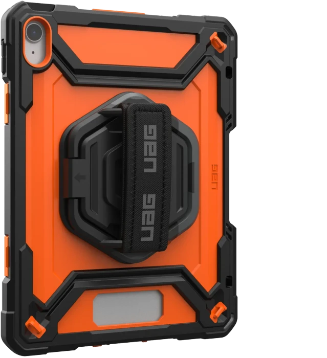UAG Plasma Series Case für Apple iPad (10.Gen, 2022) 10.9", schwarz, orange