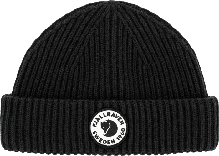 Fjällräven 1960 Lite Logo Mütze schwarz