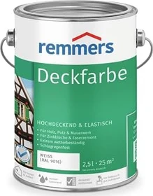 Remmers Deckfarbe weiß, 2.5l
