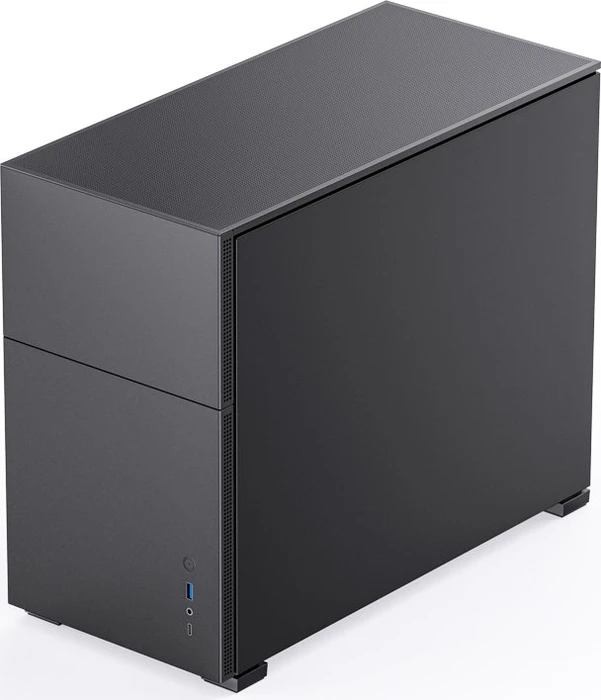 Jonsbo D31 Black, schwarz, Glasfenster