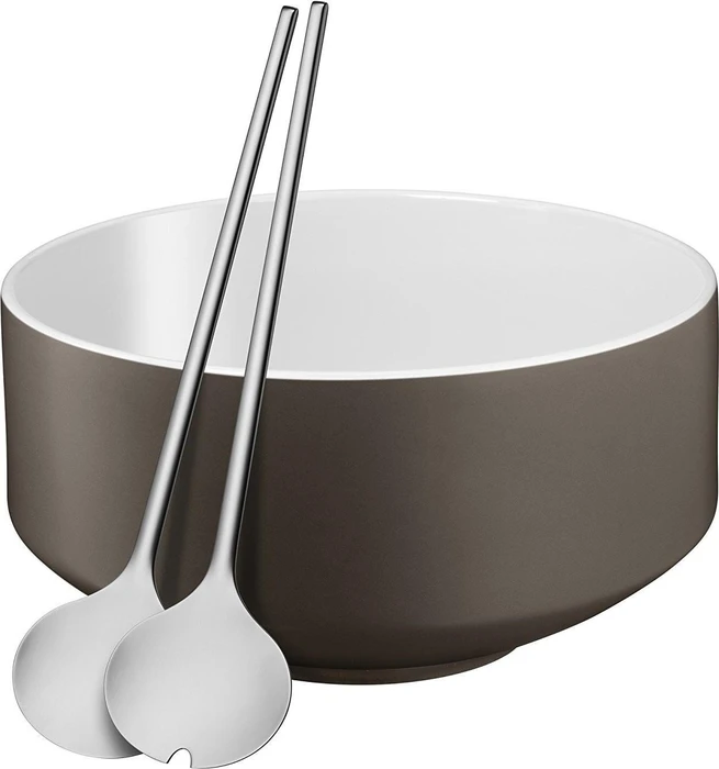 WMF Moto Salatschalen-Set satin lava grey, 3-tlg.
