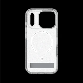 ZAGG Milan Snap mit Kickstand für Apple iPhone 18 Pro glitter silver