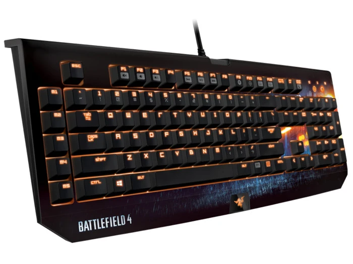 Razer BlackWidow Ultimate Battlefield 4, MX BLUE, USB, DE