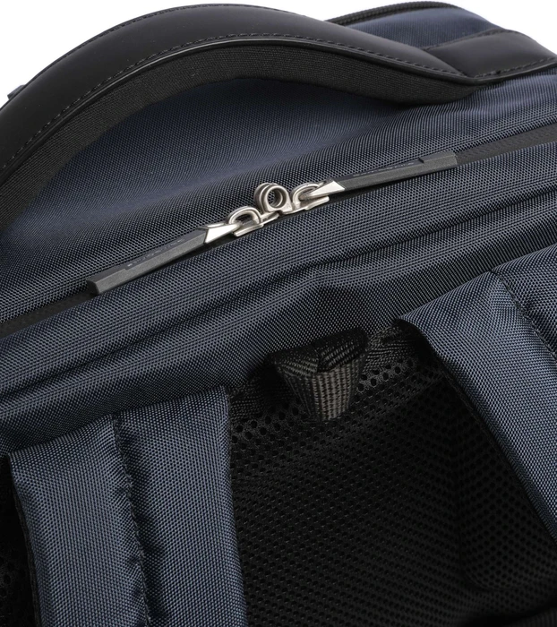 Samsonite Litepoint, Underseat Backpack S, Untersitz Handgepäck, Kabinentasche, Flugzeug Rucksack, 40cm, 23l, blau