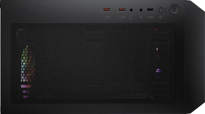 Cougar MX360 RGB, schwarz, Glasfenster